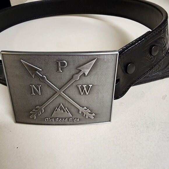 PNW Arrows Western Belt Buckle - Picture 2 of 5
